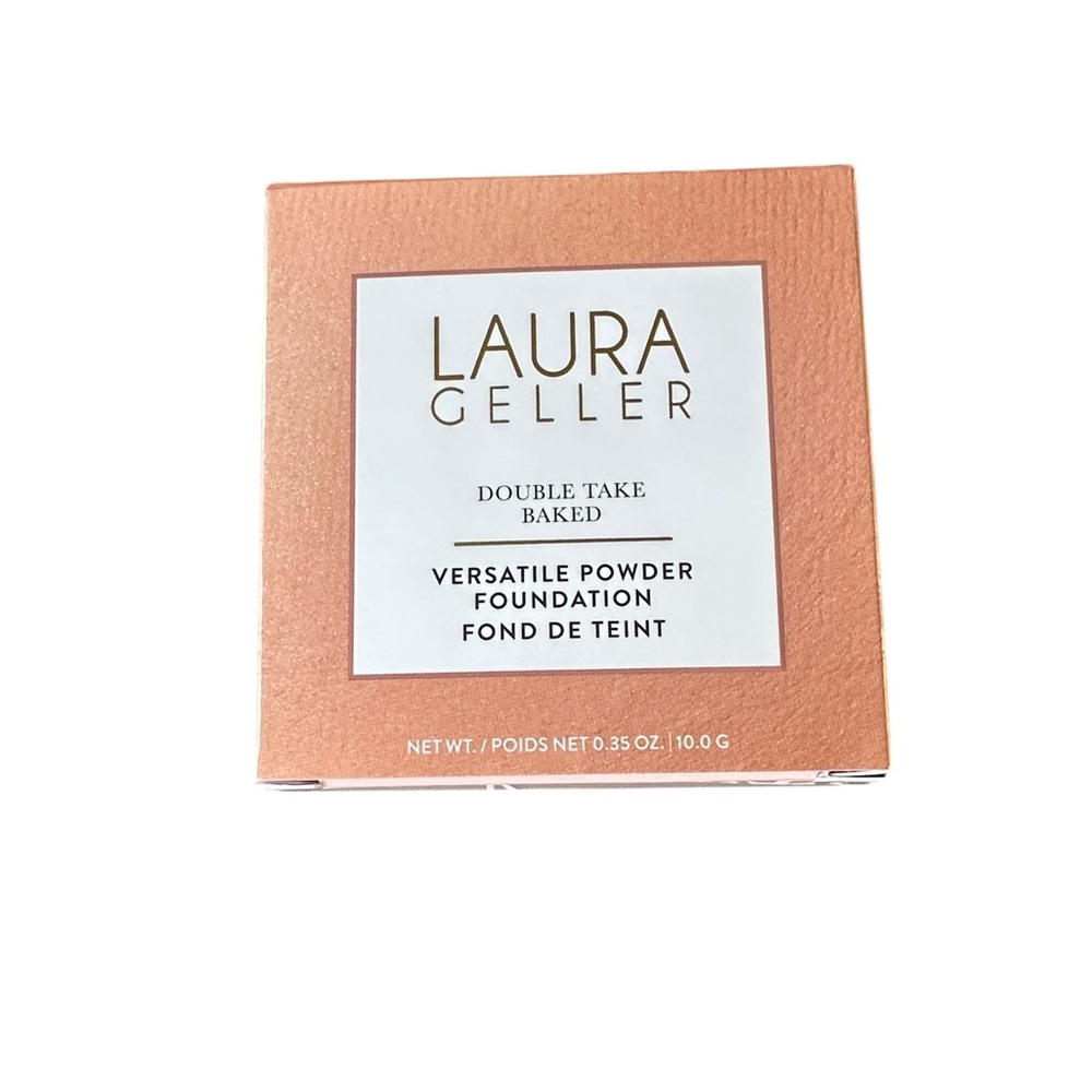 NIB Laura Geller Double Take Baked Versatile Powder Foundation Medium